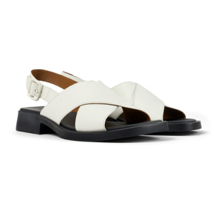 Sandalias - CAMPER Dana - Blanco - Cuero liso