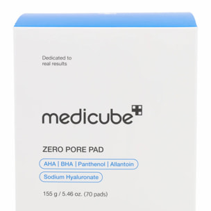 Discos exfoliantes Zero Pore Pad 2.0 Medicube 70 pads