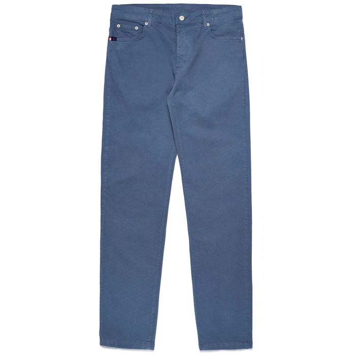 Pantaloni Robe di Kappa Uomo Penty Peached Gabardine Blu