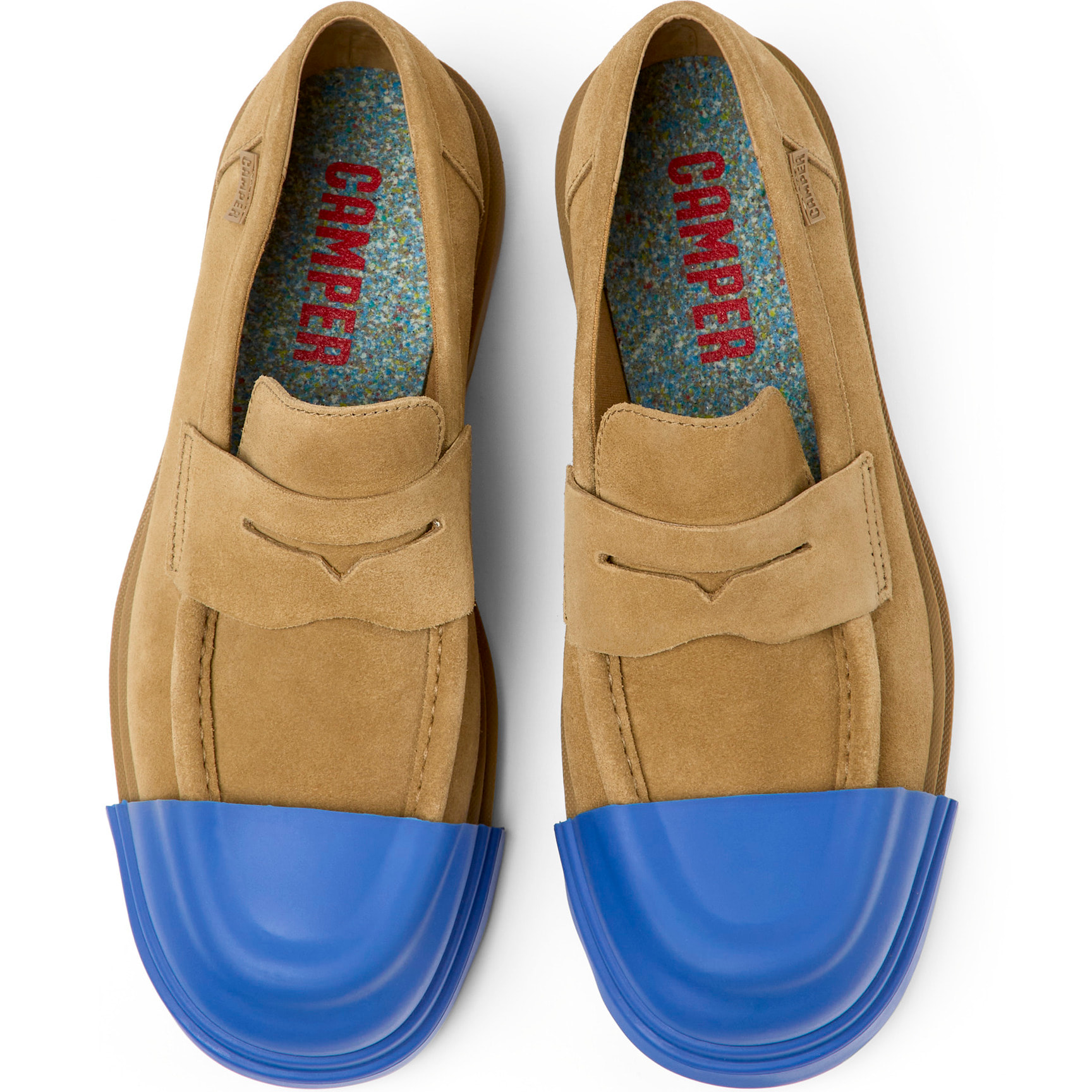 Scarpe stringate - CAMPER Junction - Marrone - Pelle scamosciata
