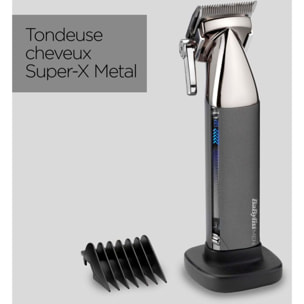 Tondeuse cheveux BABYLISS E996E - super-X metal series