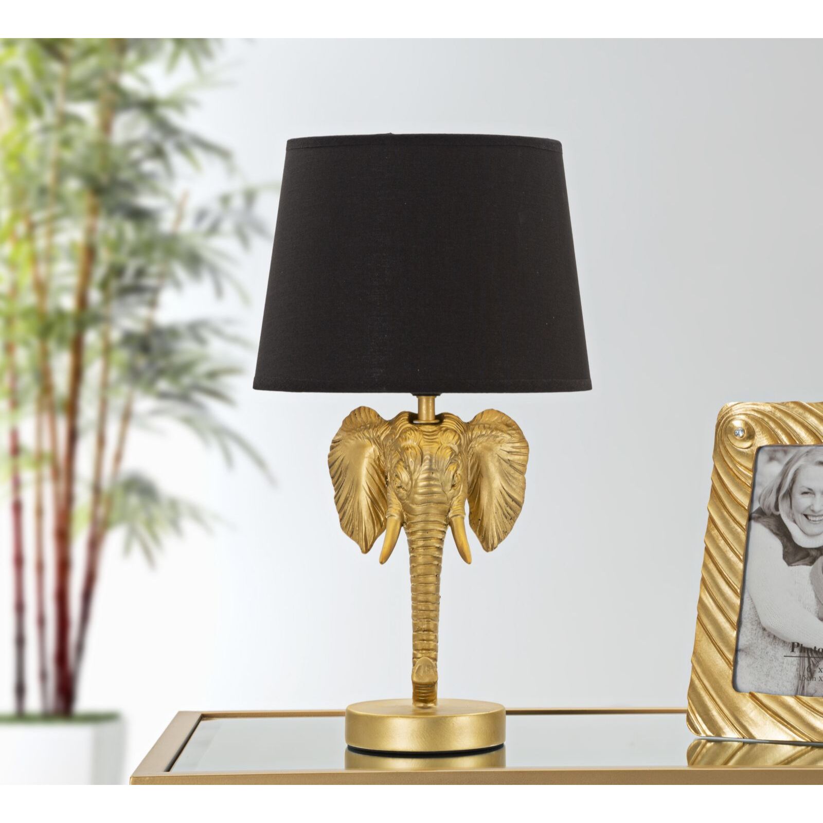 LAMPADA DA TAVOLO ELEFANTE CM Ø 25X43