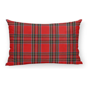 Housse de coussin velours Cuadro Escoces grande 30x50cm