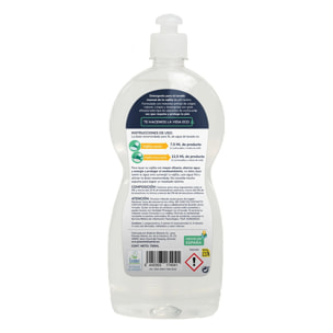 Pack 3xLavavajillas manual hipoalergénico sin perfume ECO Planeta Huerto 750 ml