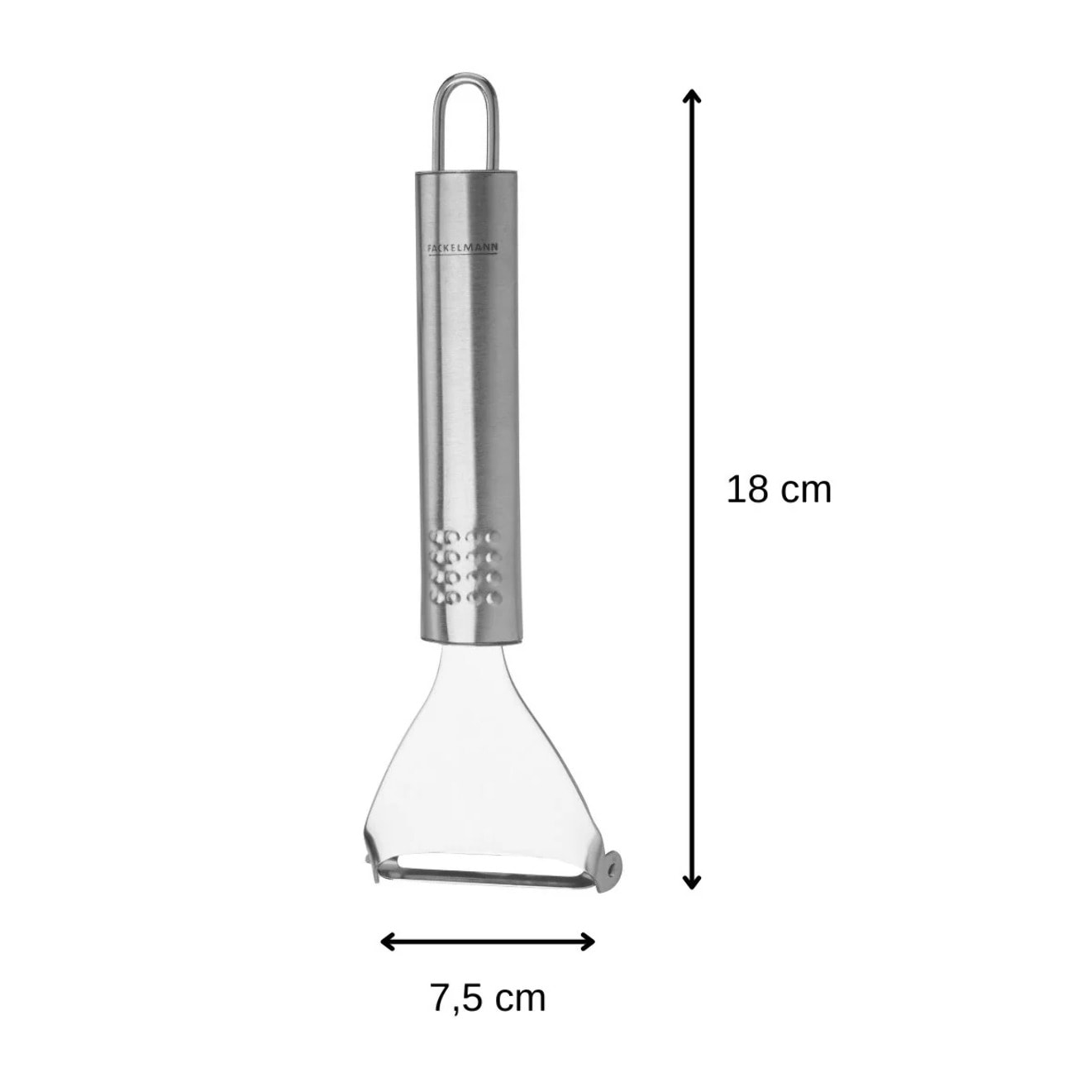 Rasoir à légumes inox 18 cm Fackelmann Ovale