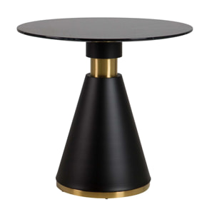 Mesa Comedor Marmol Sintético Asuan 80x80x75 Cm