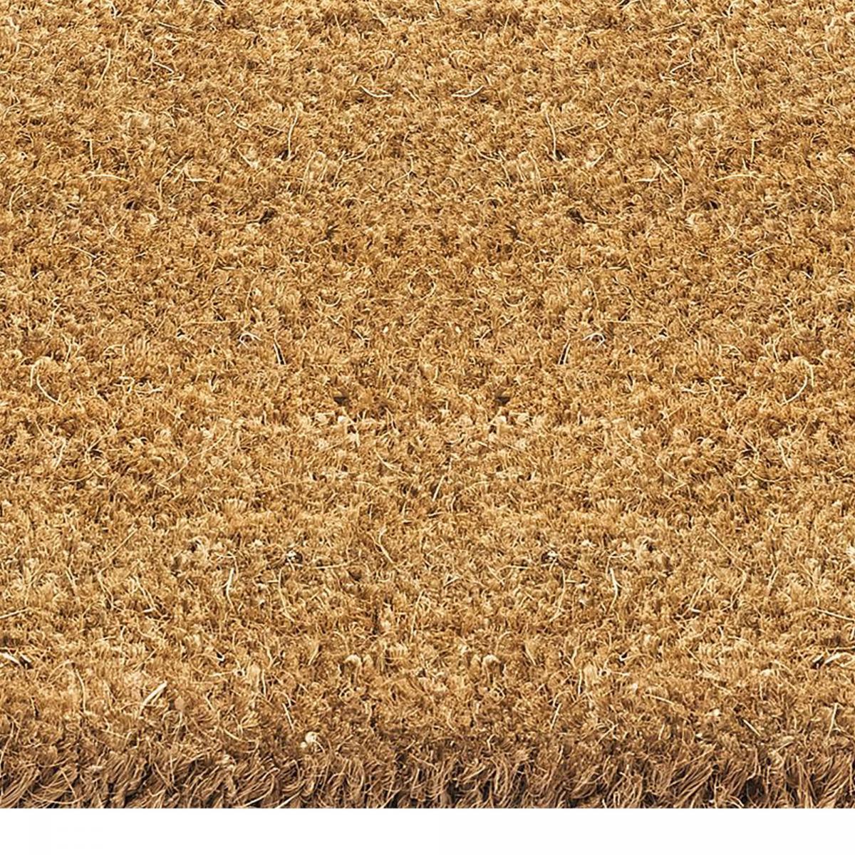 Paillasson tissé en coco motif uni FEDO