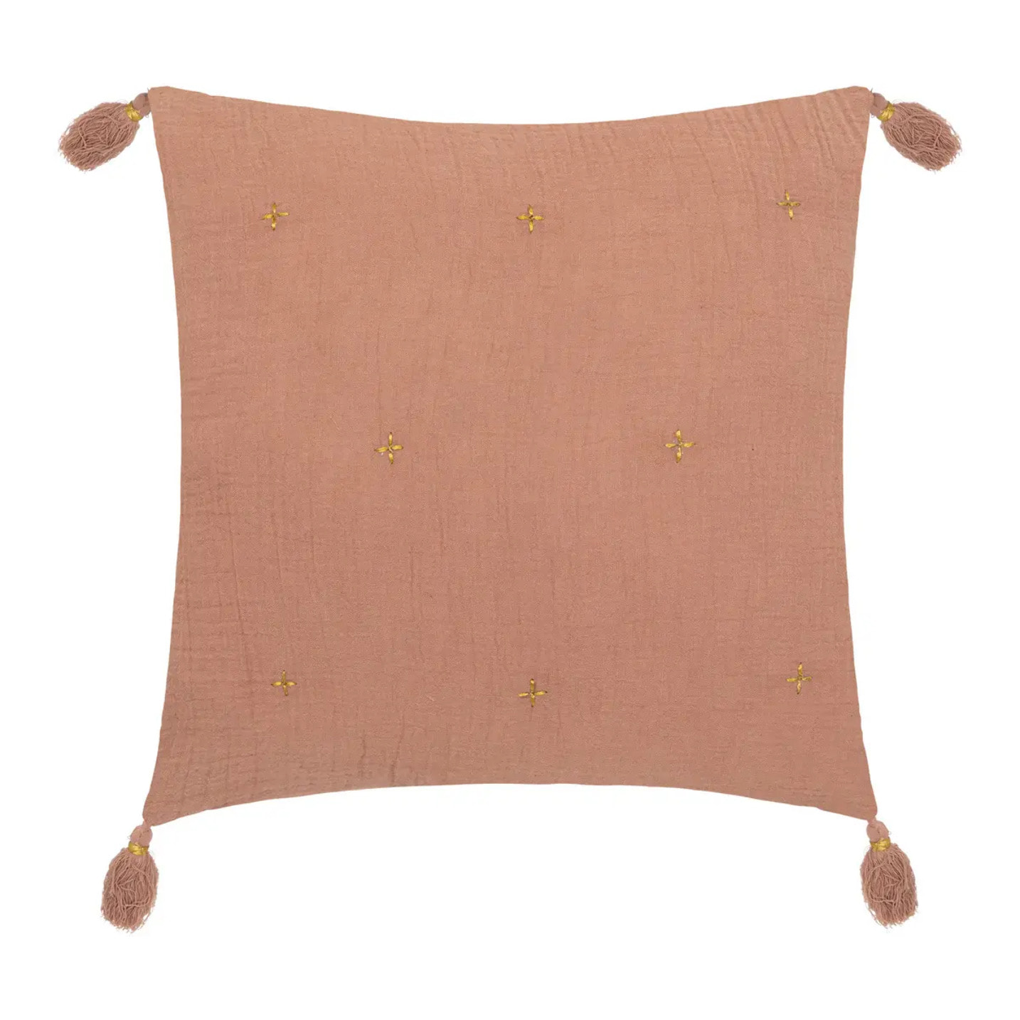 Coussin "Jamana" 40x40cm rose