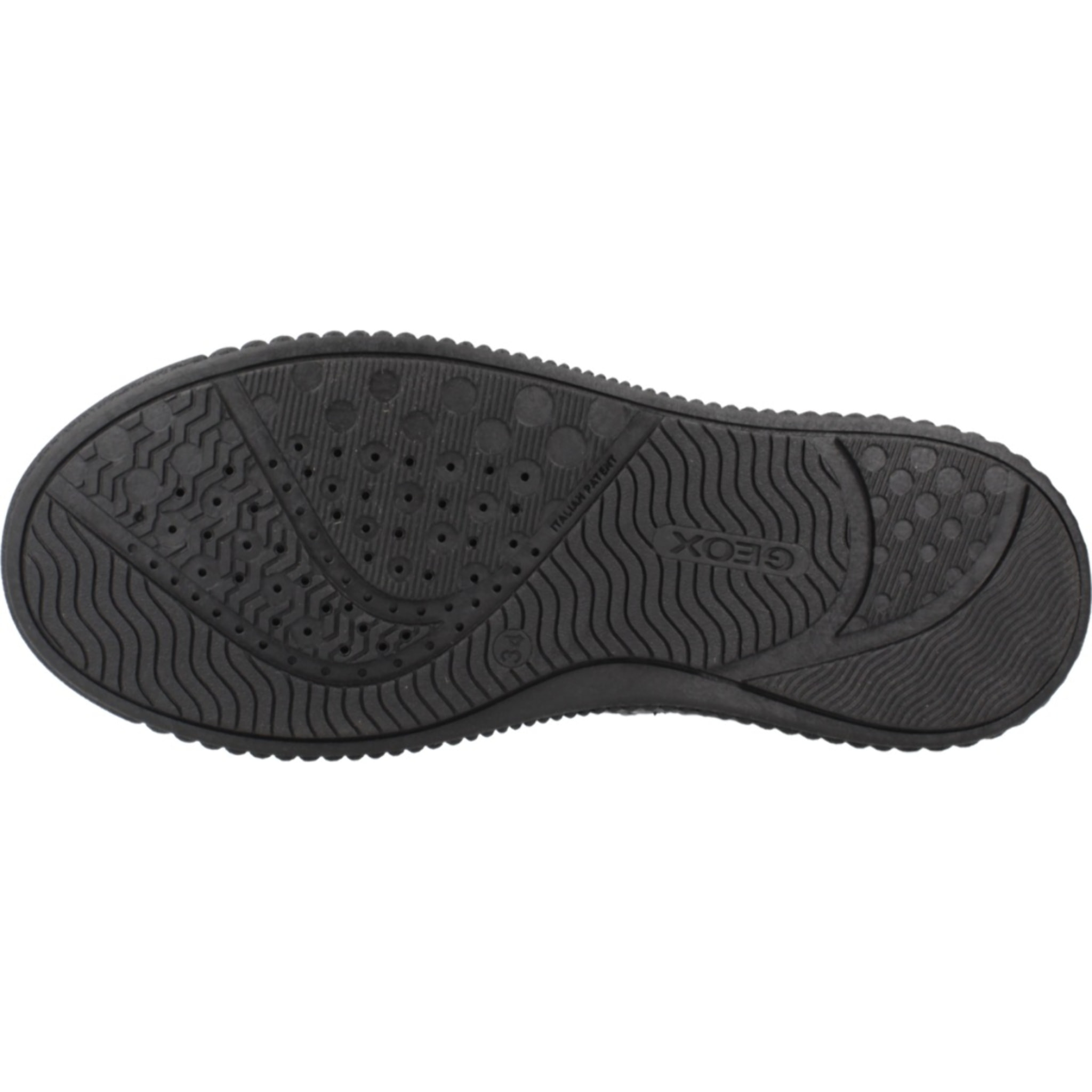 Zapatillas Niña de la marca GEOX  modelo J LAQUINNY NEGRO