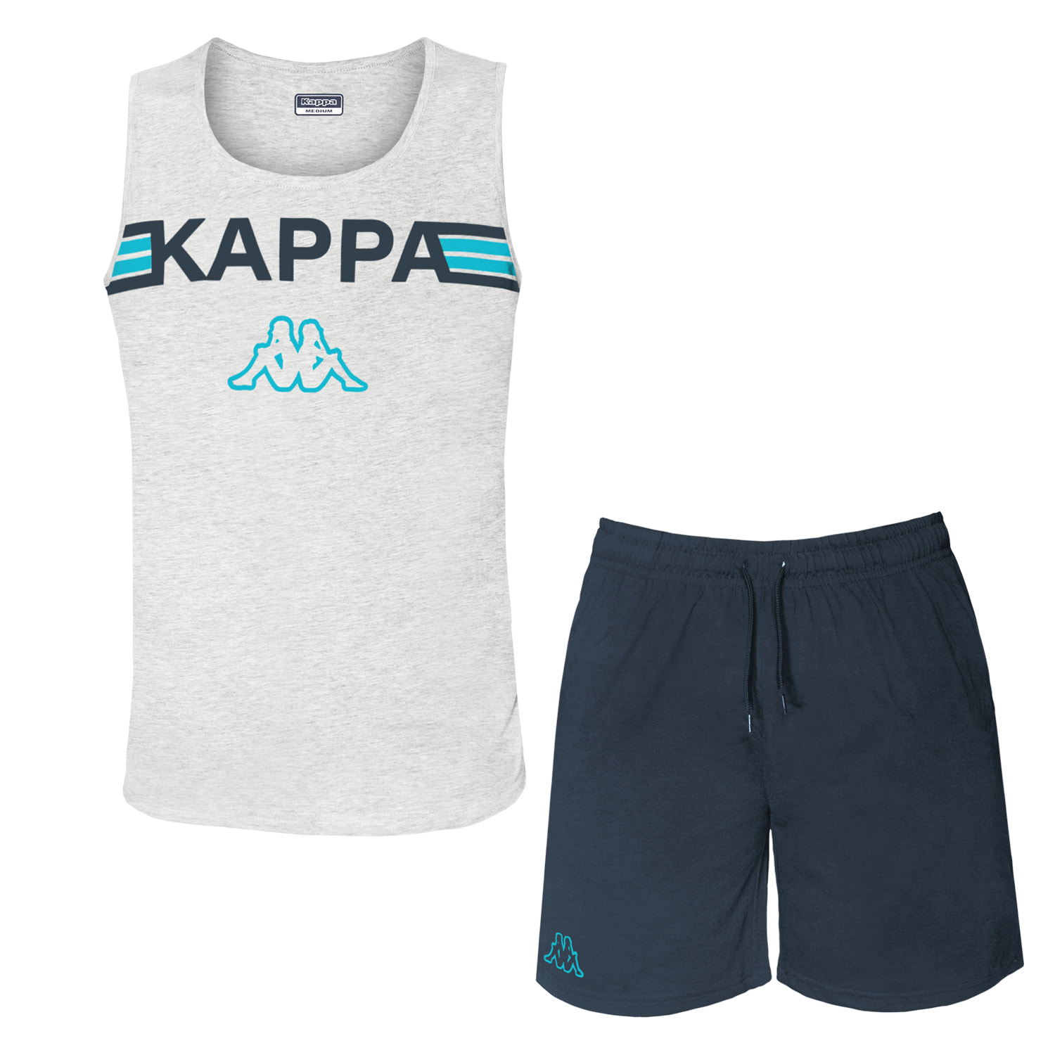 Completo / Pigiama Corto Uomo KAPPA Cotone