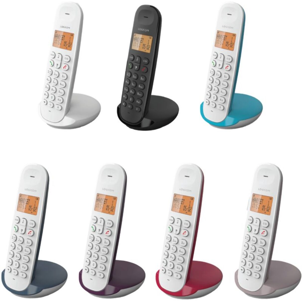 Téléphone sans fil LOGICOM Iloa - Solo Noir