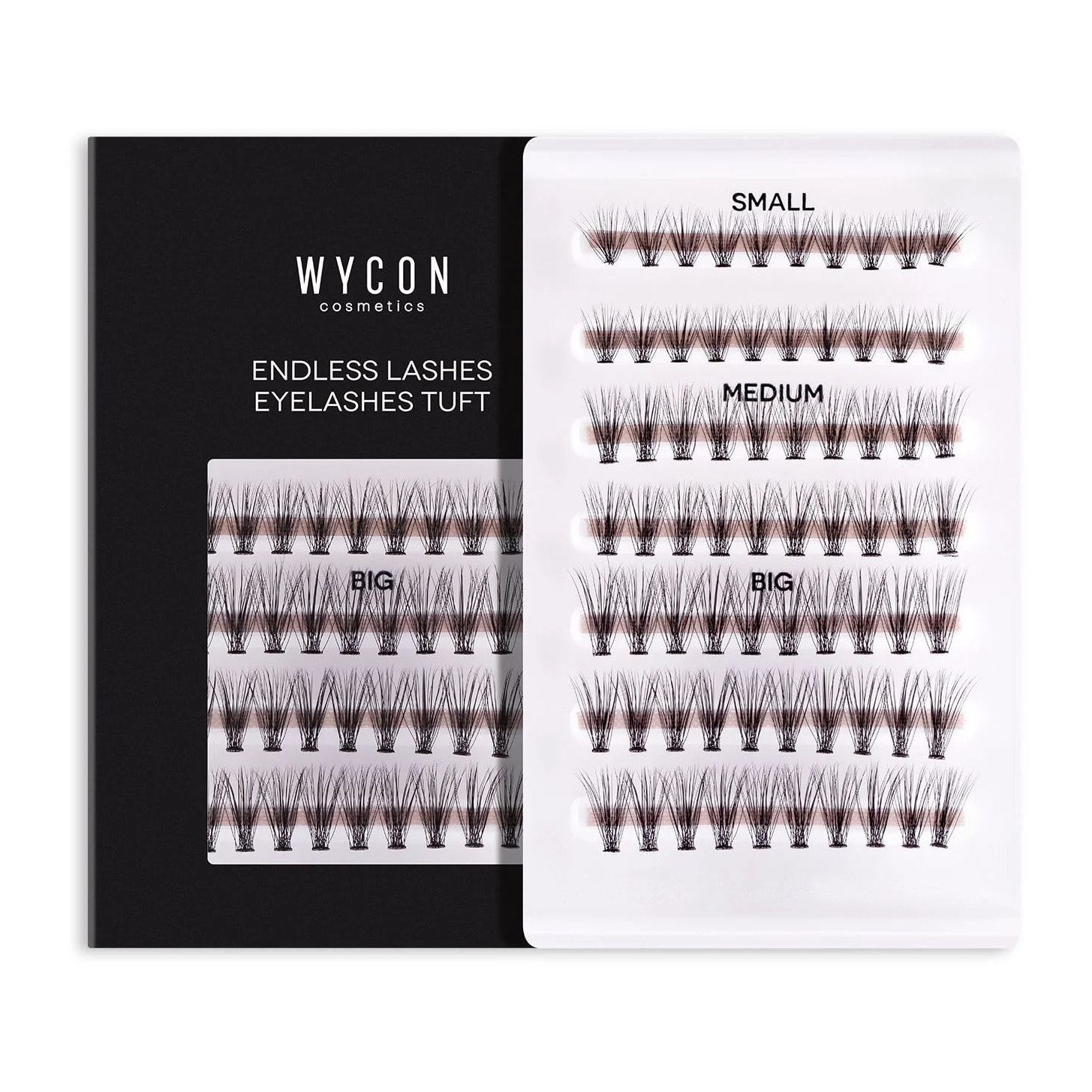 WOW LASHES - EYELASHES TUFTS Ciglia finte a ciuffetti