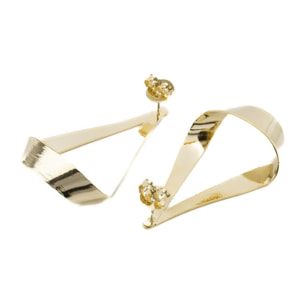 Pendientes Lux by Lux acabados en Oro Amarillo de 18 Kts