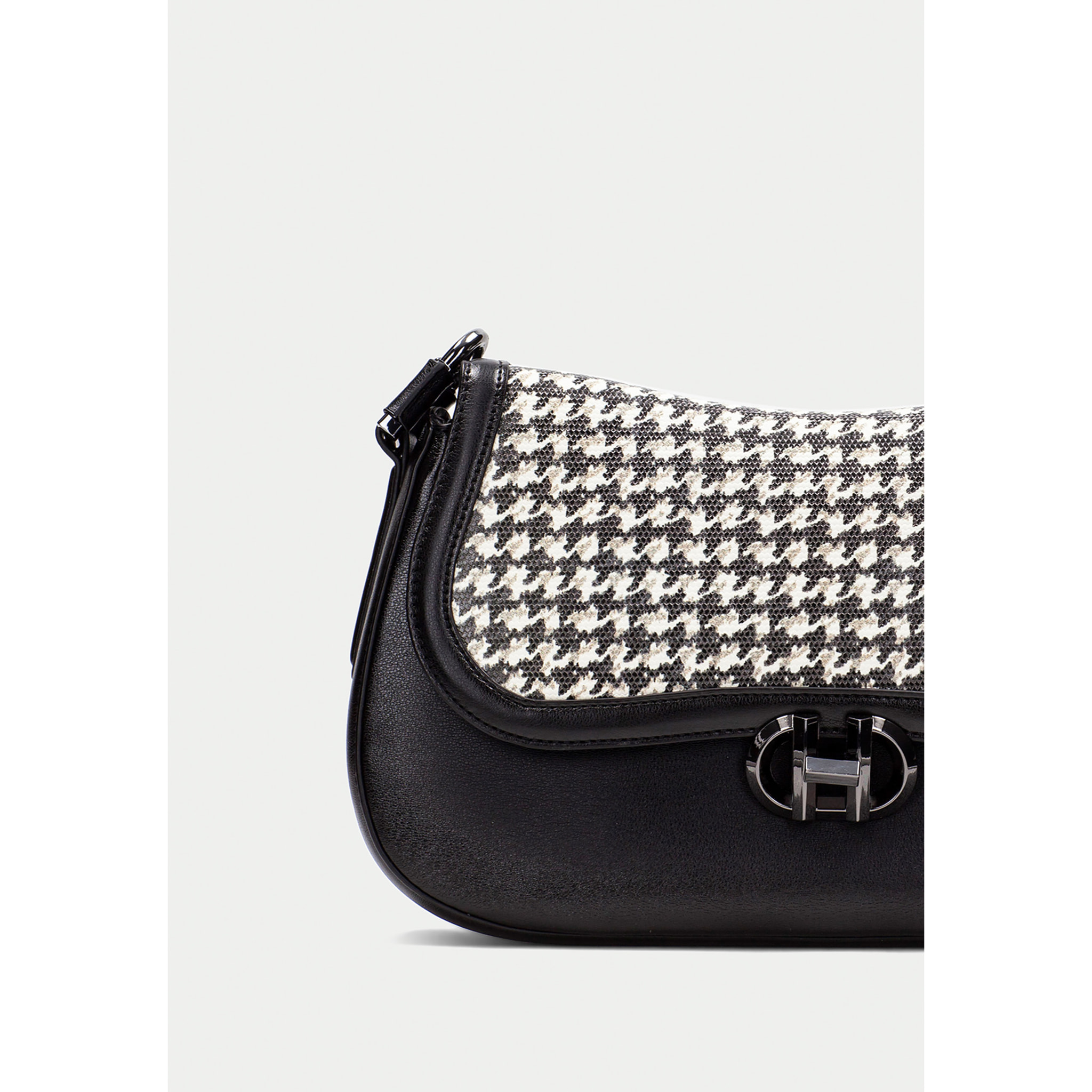 Bolso de Hombro  Negro 30cm x 18cm x 9cm