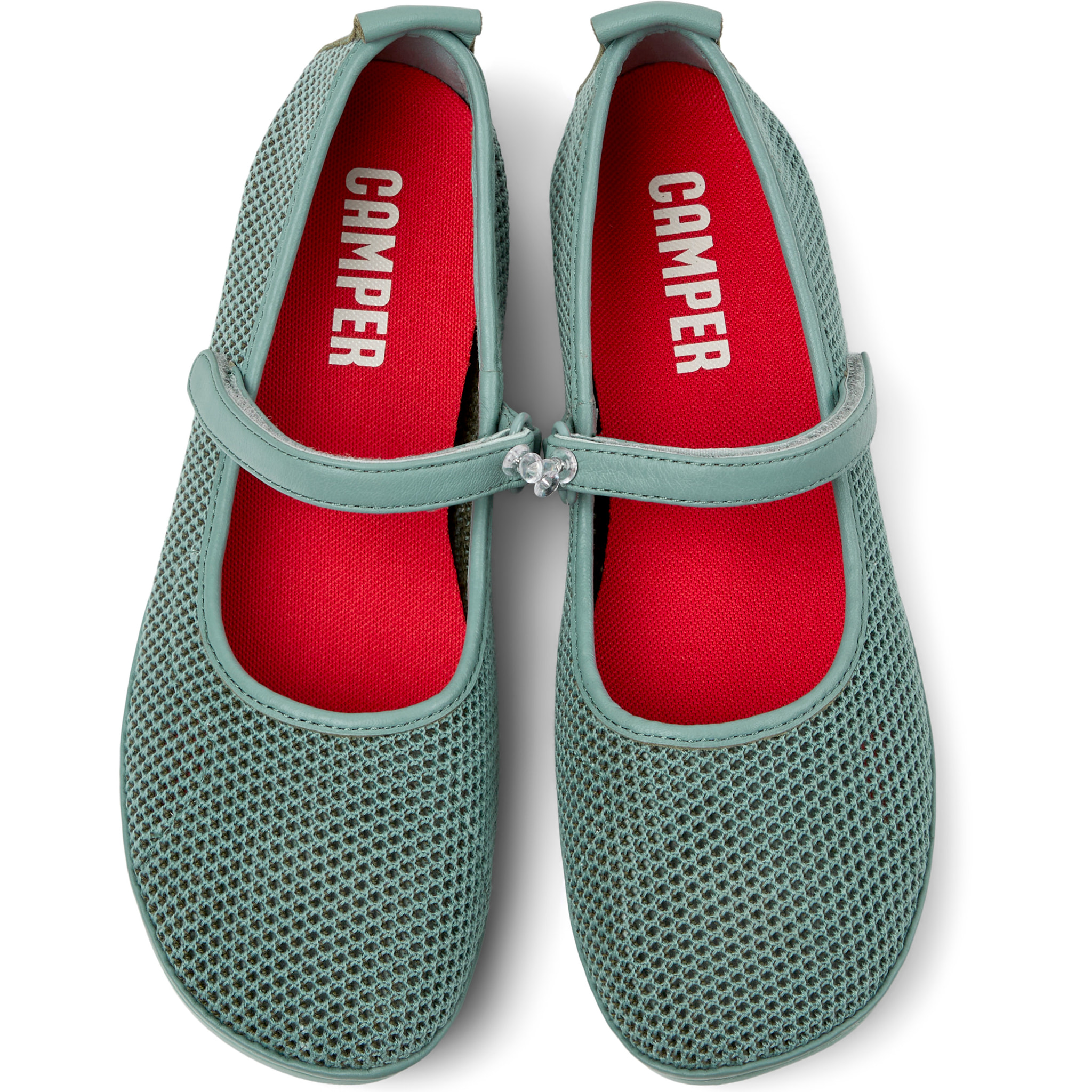 Ballerini - CAMPER Right Nina - Verde - Tessile tecnico