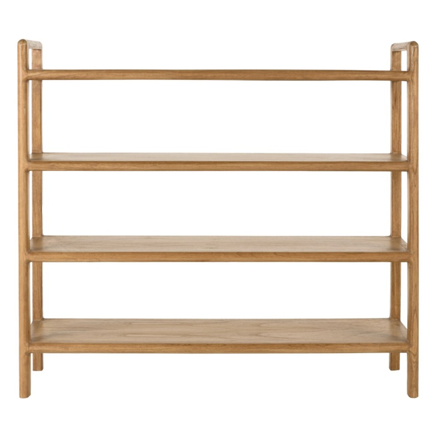 AMY - Etagère 4 niveaux en bois de mindi AMY