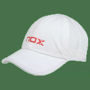 Gorra NOX Blanca/Roja