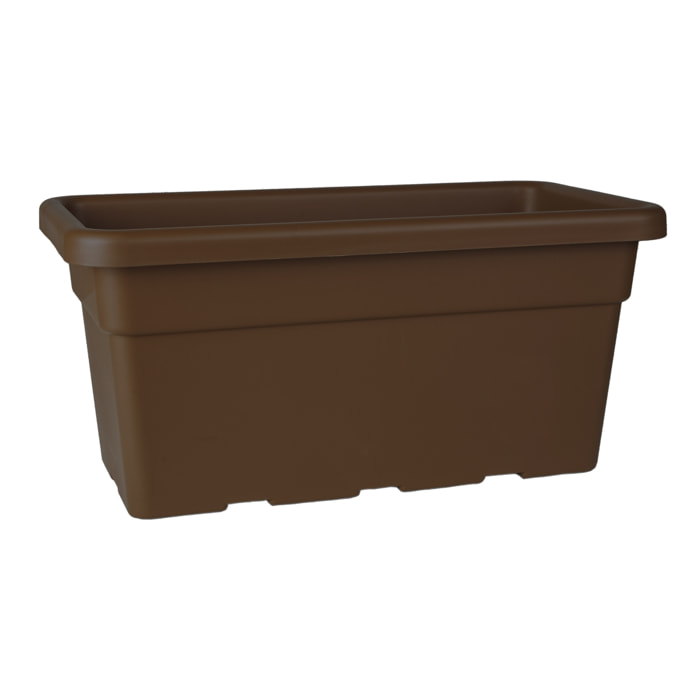 Jardinera Vulcano Zanvic de 70L en marrón