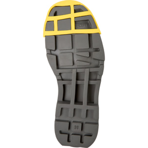Zapatos de cordones - CAMPER Junction - Gris - Cuero liso