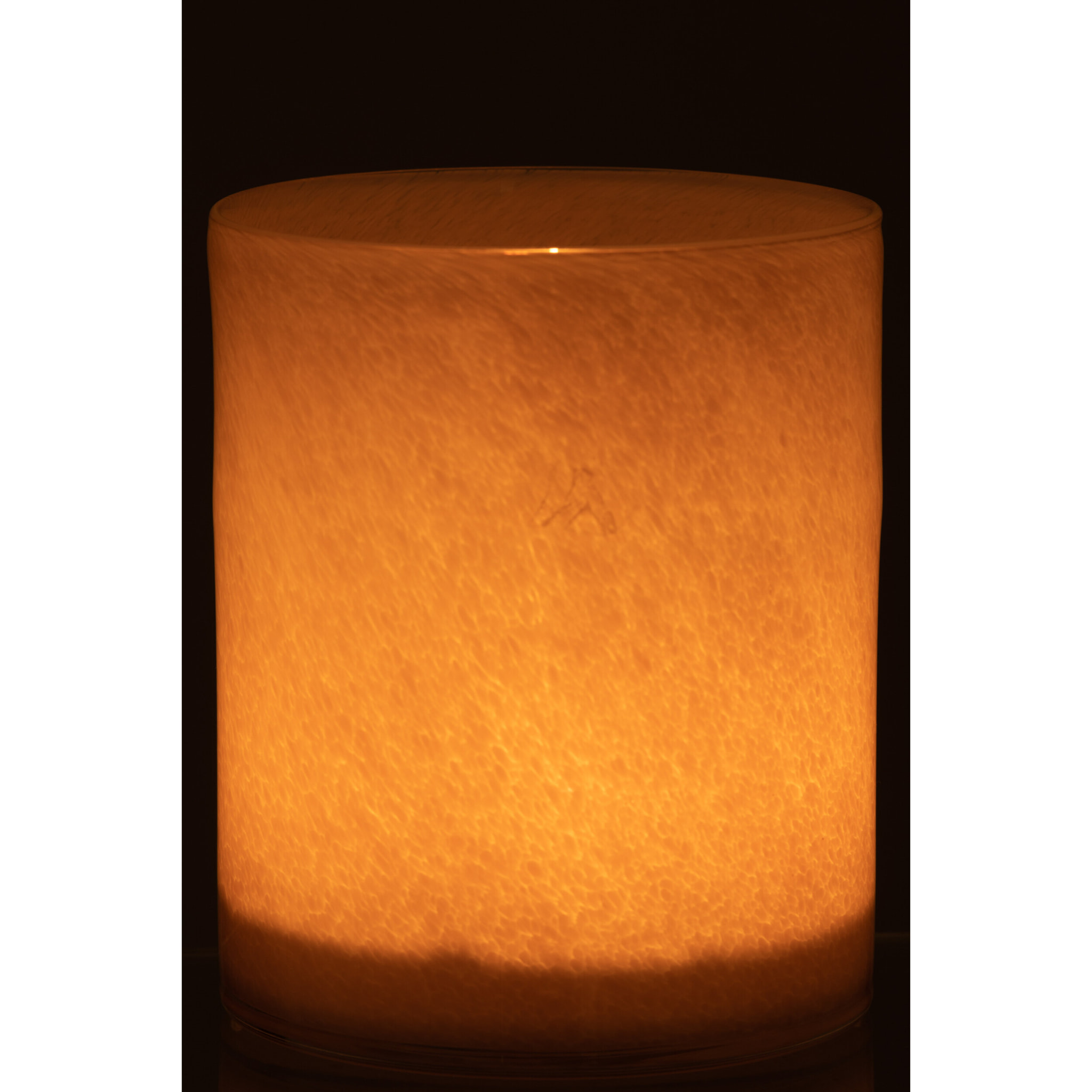 J-Line photophore Jade - verre - rose - large