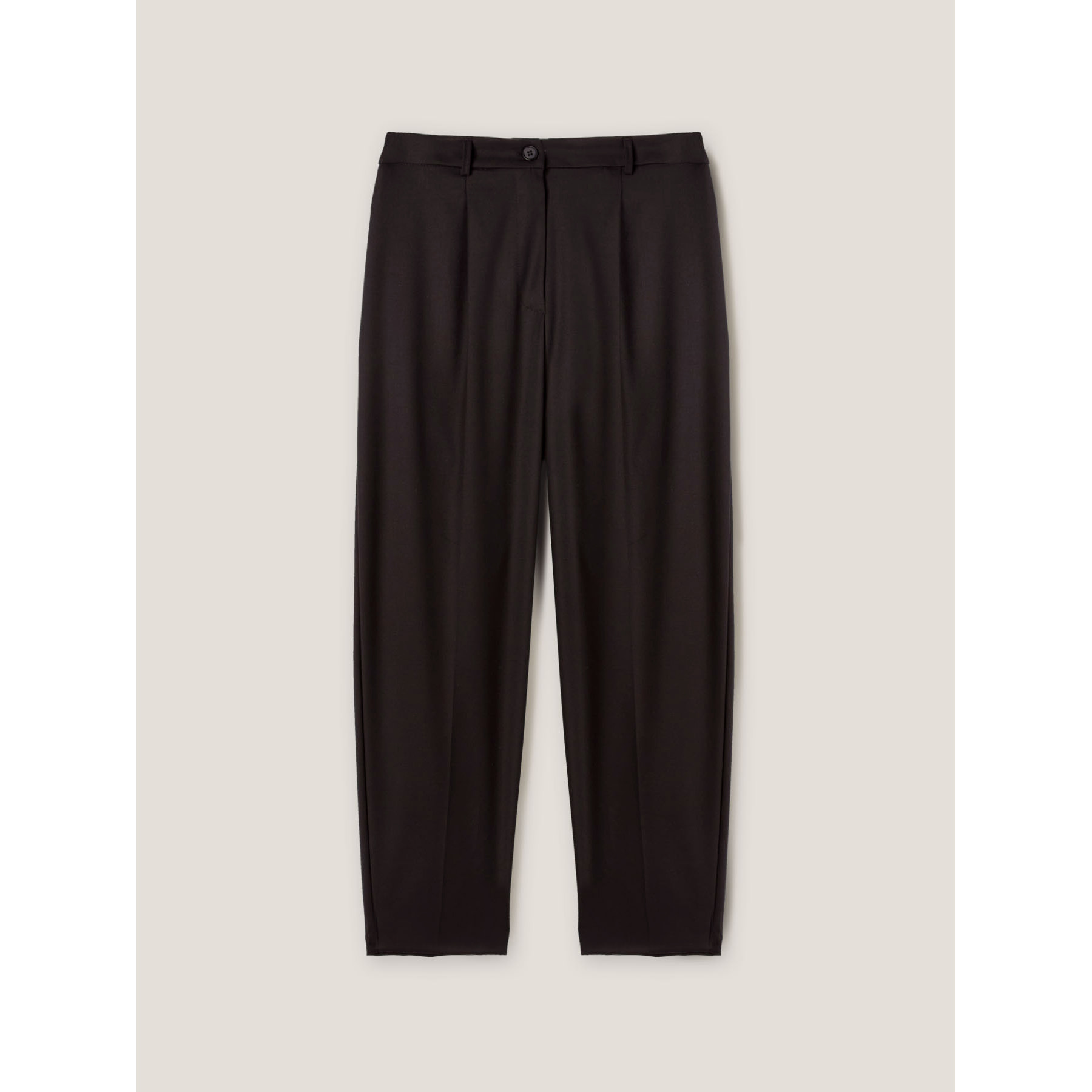 Motivi - Pantalones vaporosos con pinzas - Negro