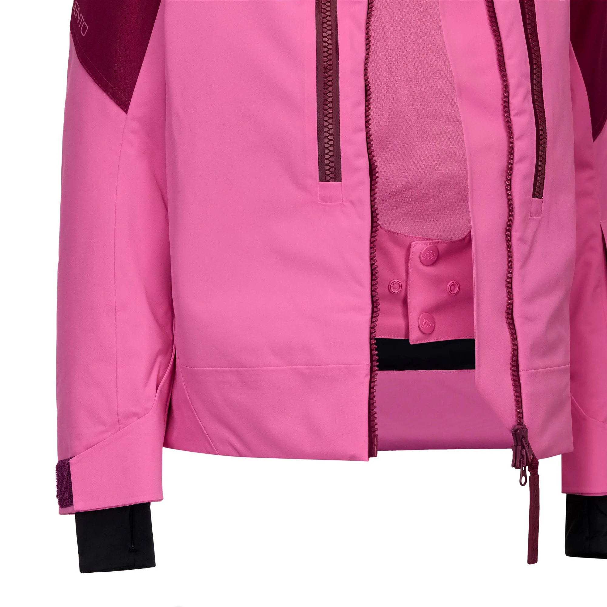 Kappa - Chaquetas Mujer Rojo - 6Cento 604C