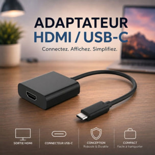 Adaptateur HDMI/USB-C ESSENTIELB USB-C / HDMI