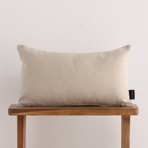 Housse de coussin jacquard 30x50 cm Cascai Cement