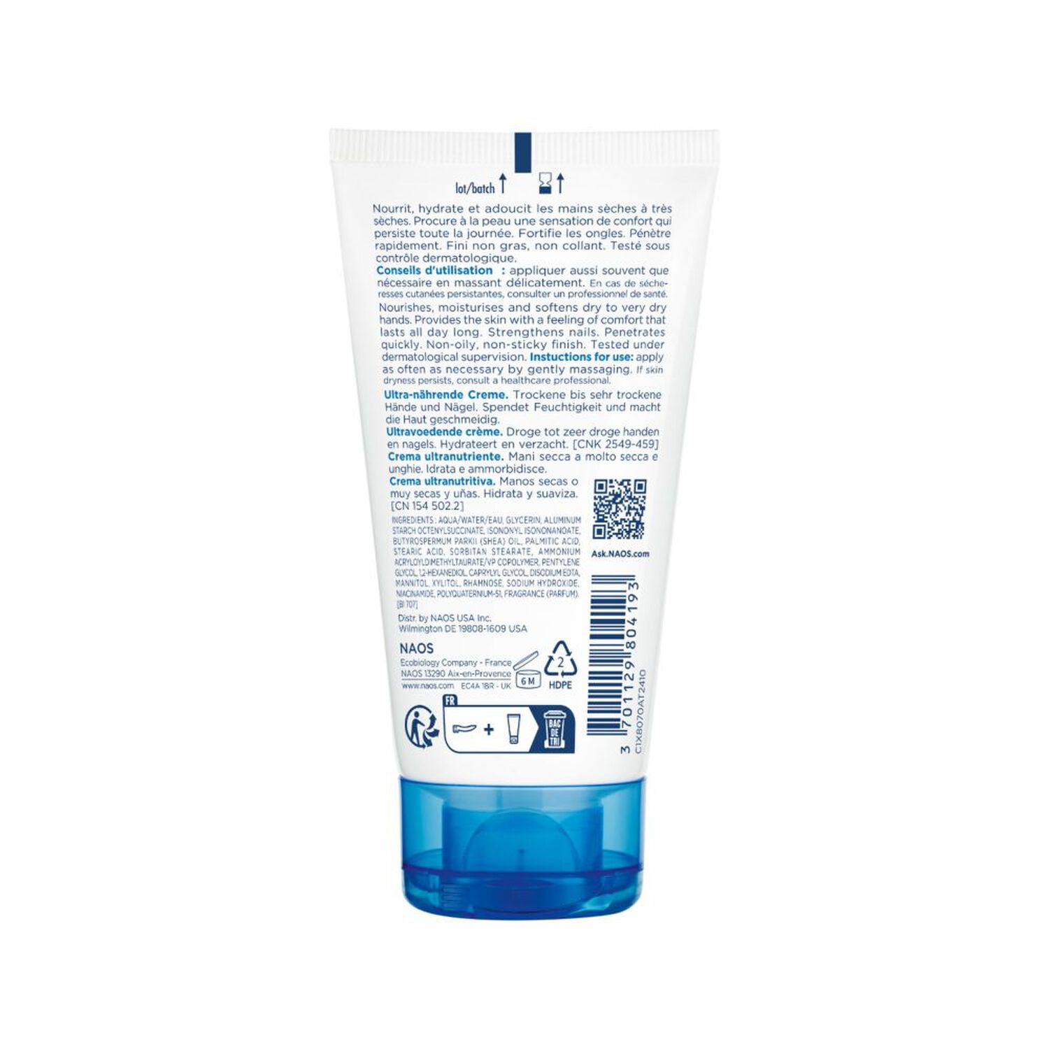 Atoderm - Crème Ultra Nourrissante Mains & Ongles 50 ml
