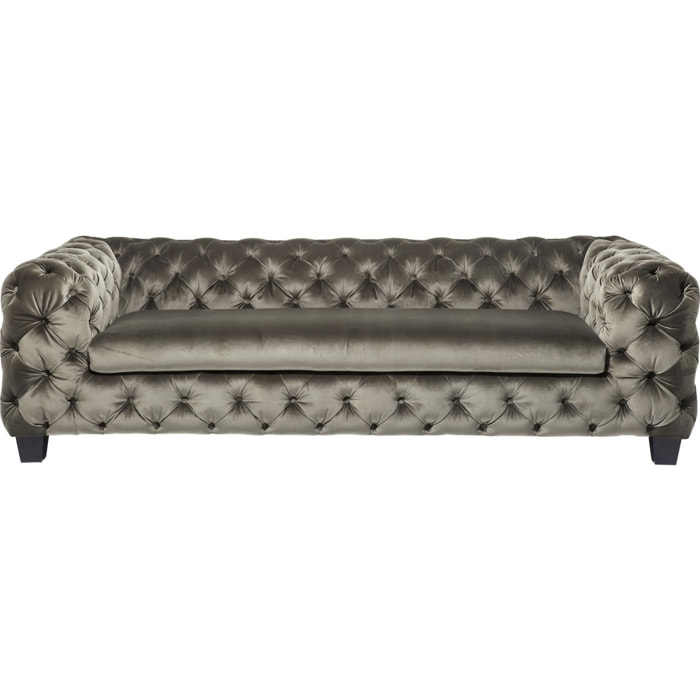 Canapé Desire 3 places velours kaki Kare Design