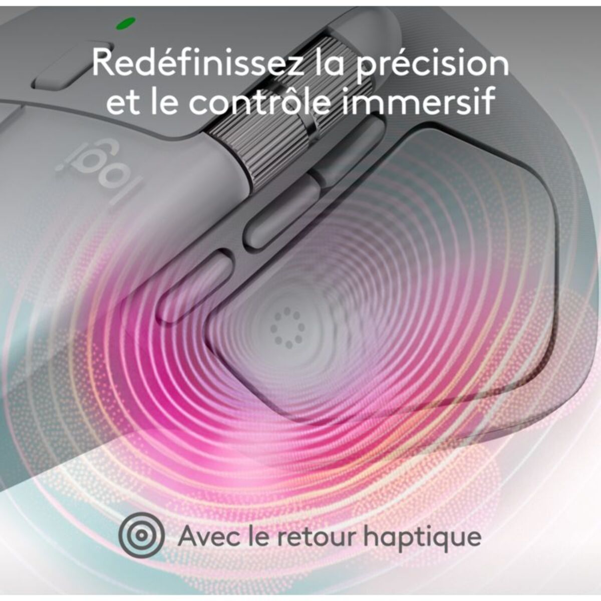 Souris sans fil rechargeable LOGITECH MX Master 4 Mac Off White