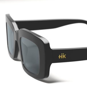 Gafas de Sol Santorini Negro Hanukeii para hombre y mujer