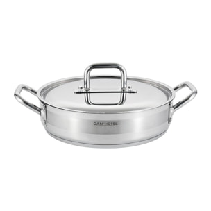 Sautoir inox 32x8cm induction