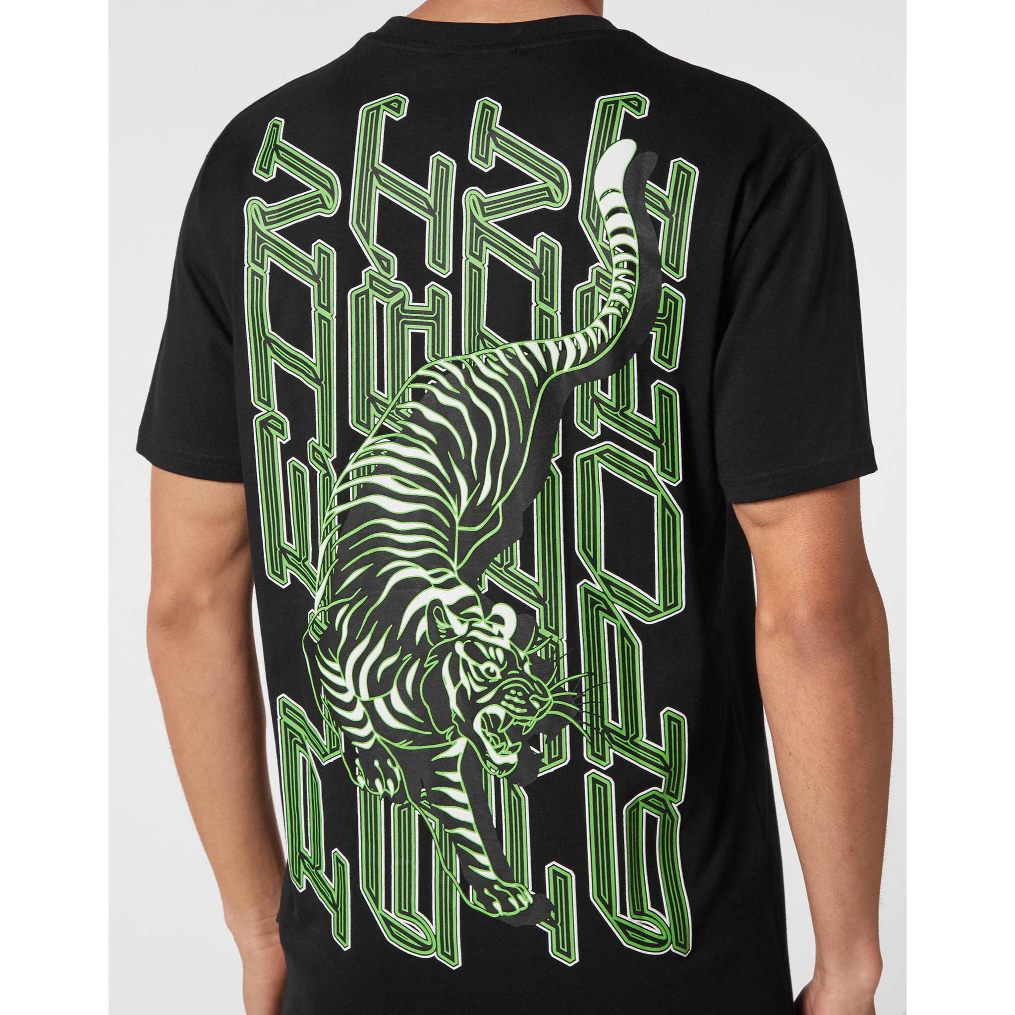 PLEIN SPORT T-Shirt Round Neck TIGER