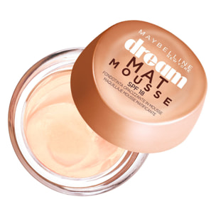 Fondotinta 21 Nude Opacizzante Dream Mat Mousse SPF 18