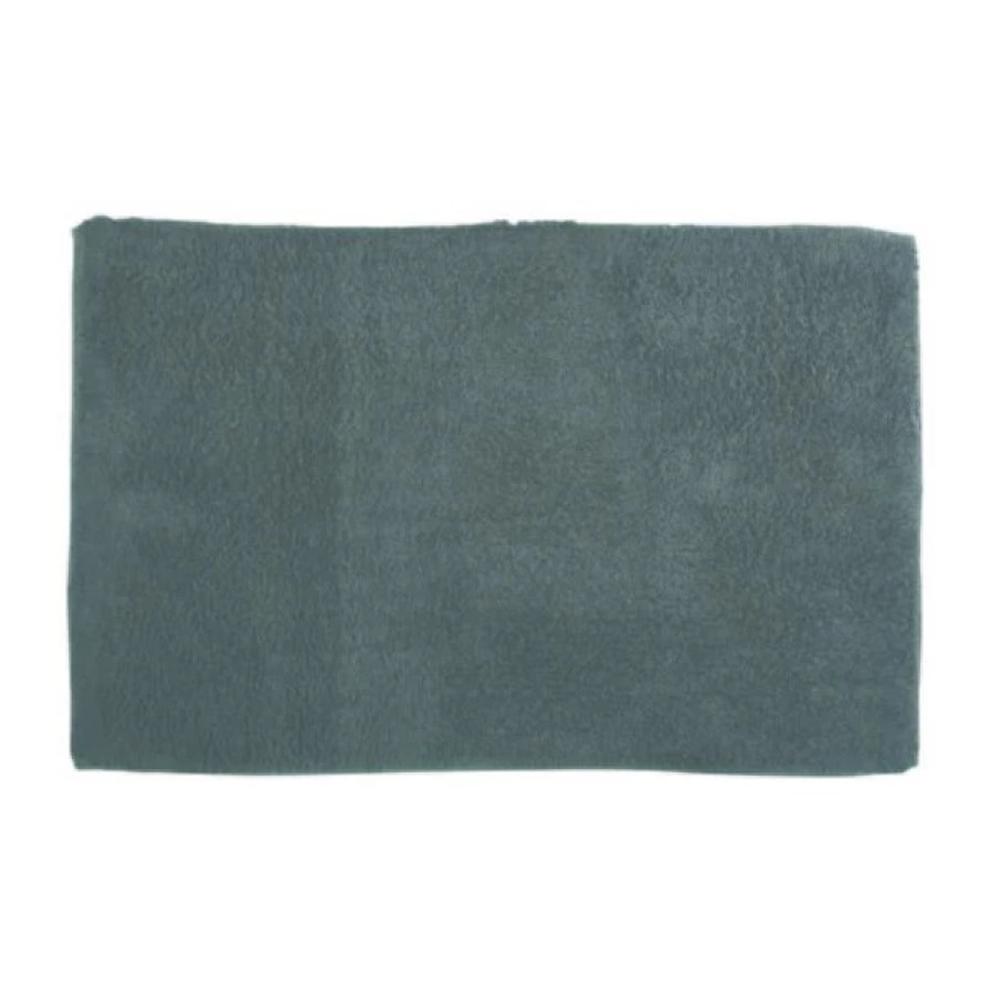 Tapis de bain Coton 45x70cm Gris Anthracite MSV