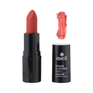 Rouge à Lèvres Certifié Bio - Rouge à Lèvres au Beurre de Karité 