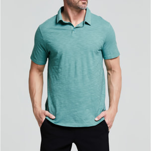 POLO UOMO COTONE FIAMMATO