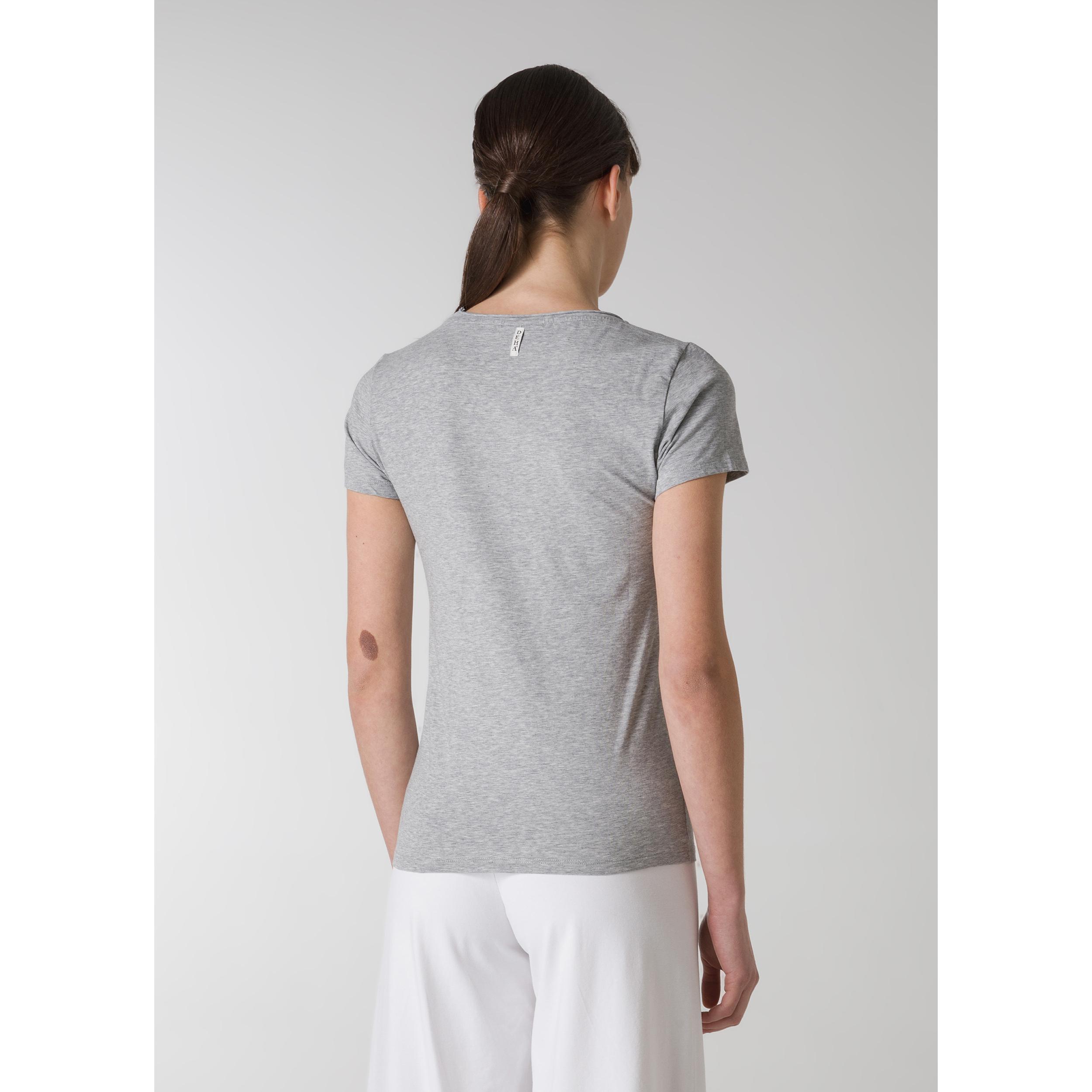 DEHA - T-shirt GRAPHIC STRETCH T-SHIRT in cotone per donna