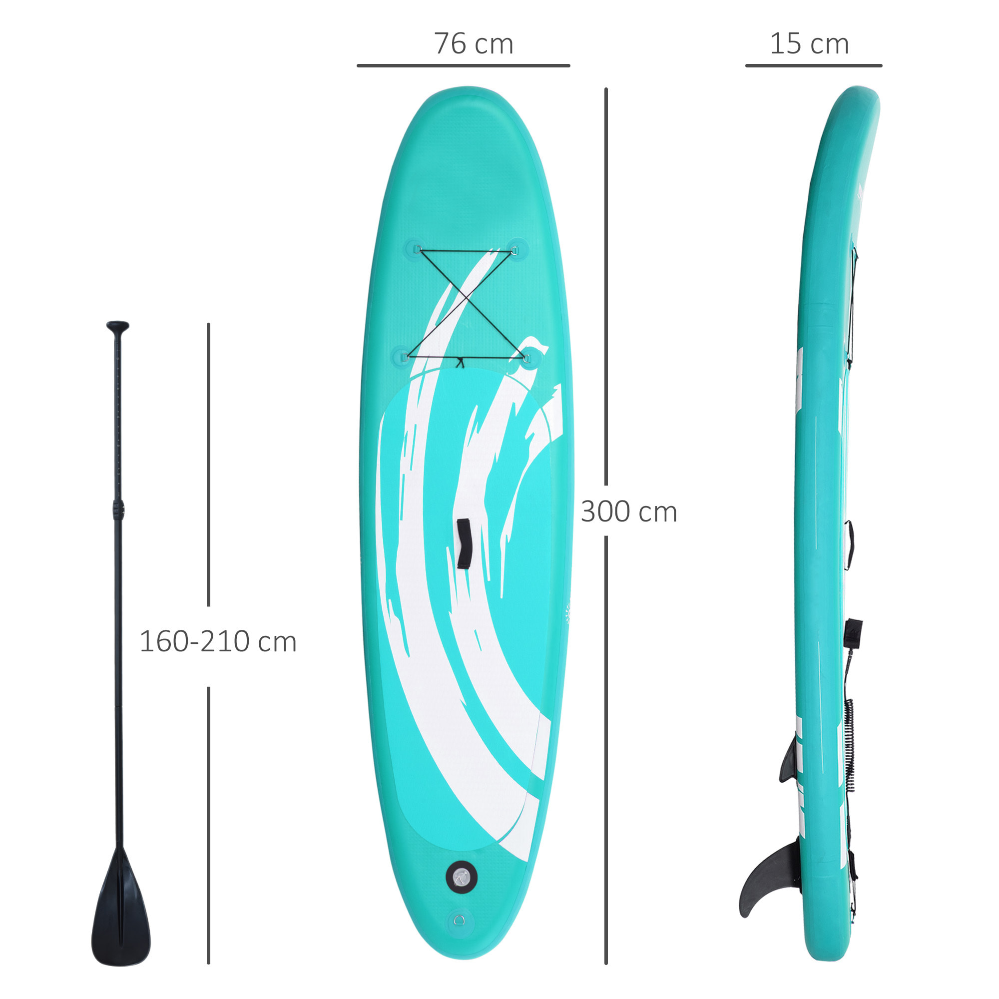 Plegable Outsunny con Colchón Suave, 80 cm Extra Ancha, Patas Antideslizantes y Bolsa de Transporte, Cama Portátil Resistente de Tela Oxford, Capacidad de 200 kg, Negra