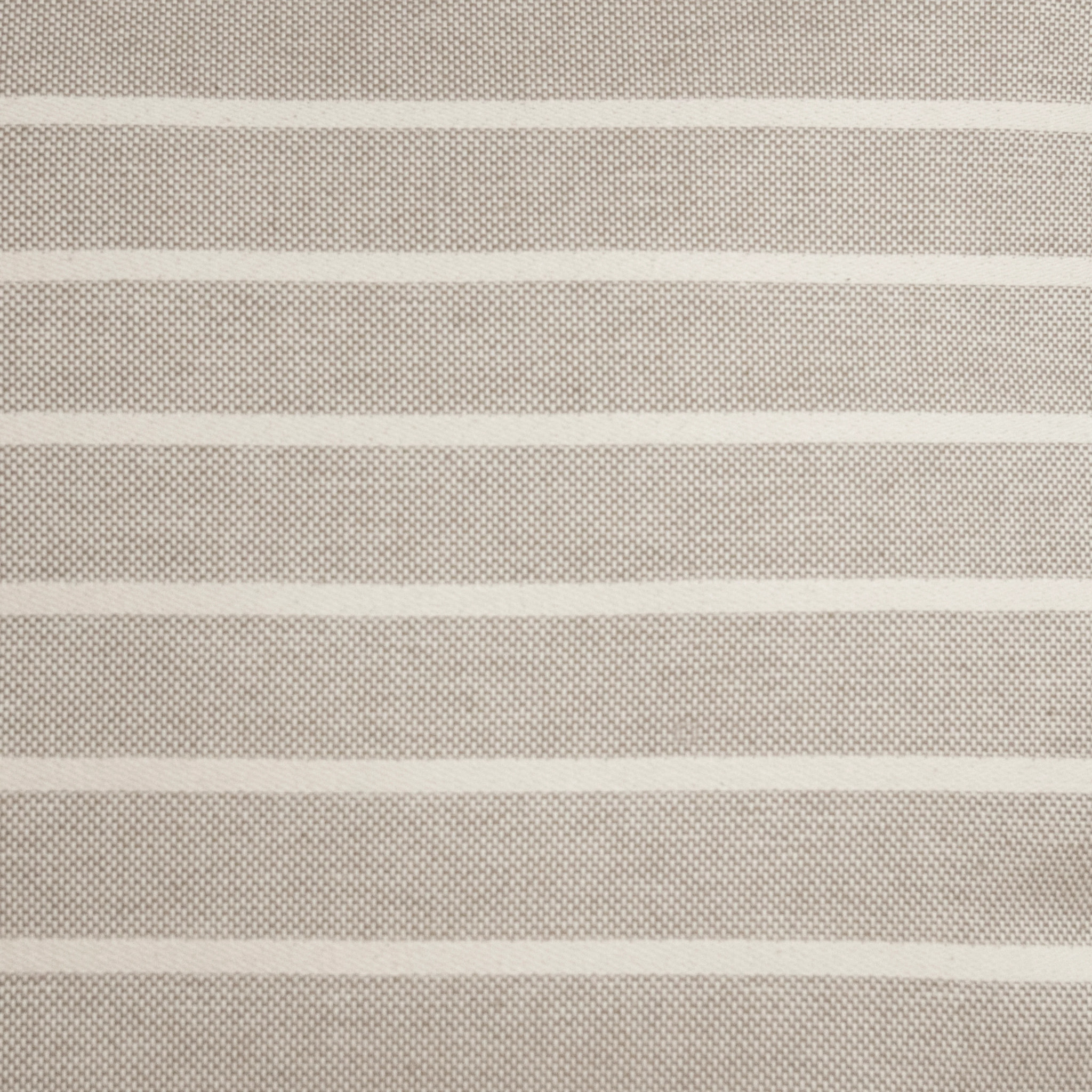 Housse de coussin jacquard 45x45 cm Rayure Tabaco FC