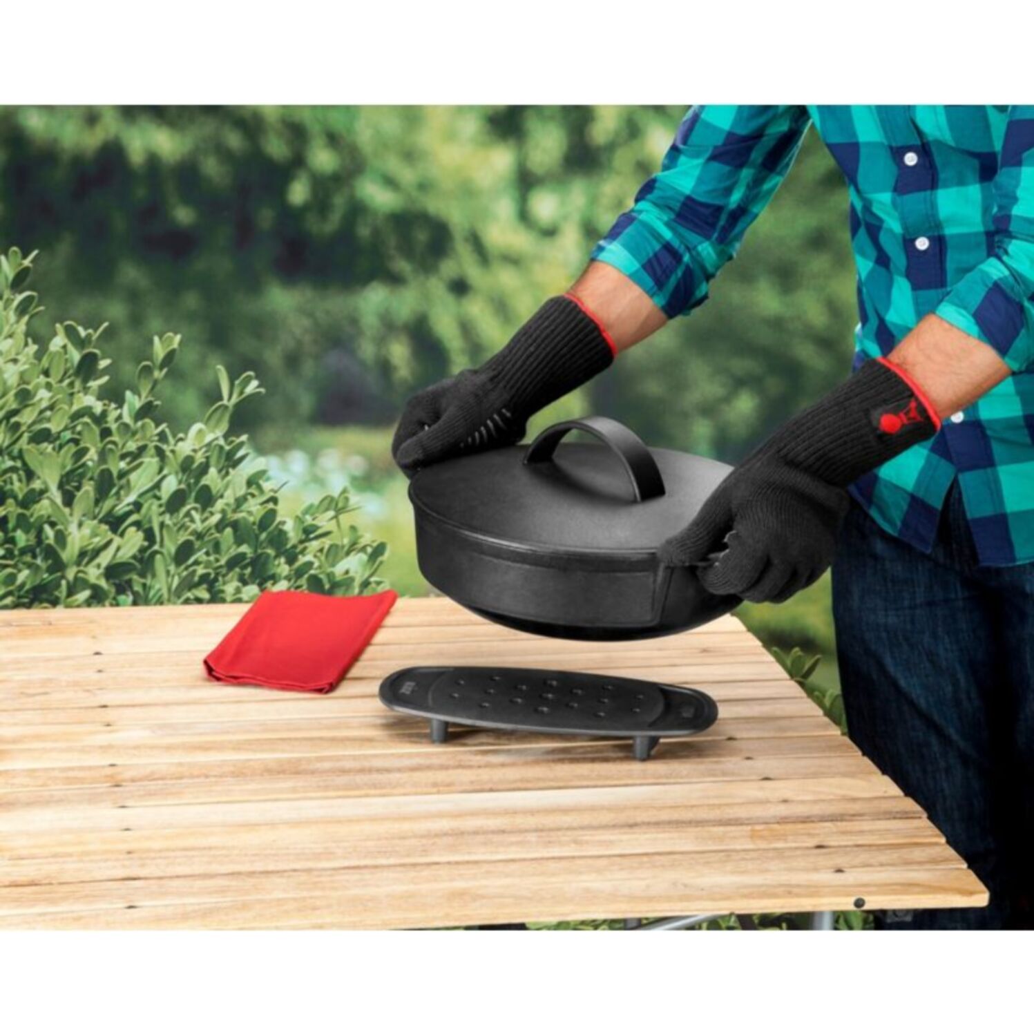 Gants barbecue WEBER Barbecue taille L/XL