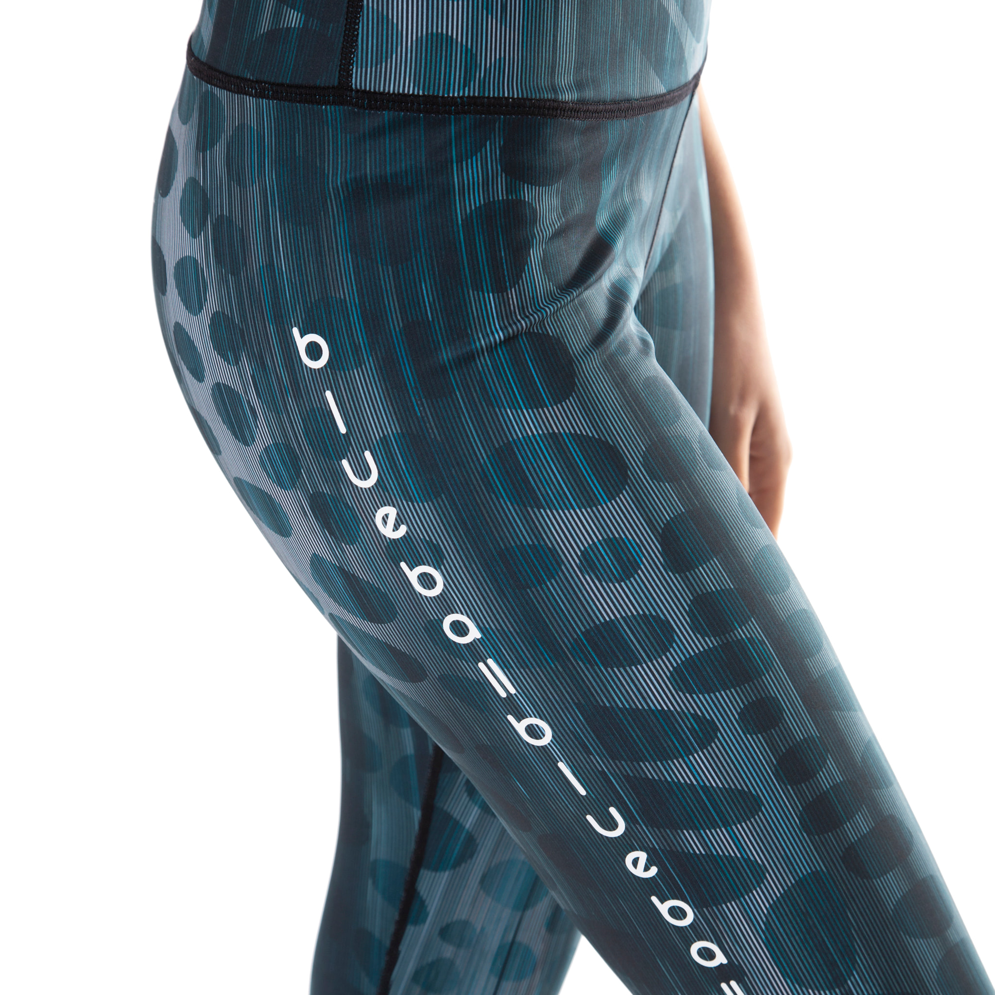 Collant a vita alta con diamanti da donna Blueball