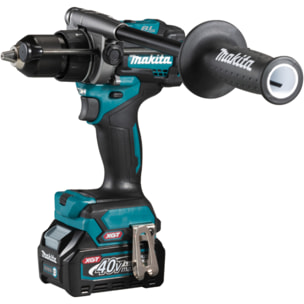 Perceuse visseuse à percussion 40 V max XGT - MAKITA - avec 2 batteries 2.5Ah - chargeur - MAKPAC - HP001GD201