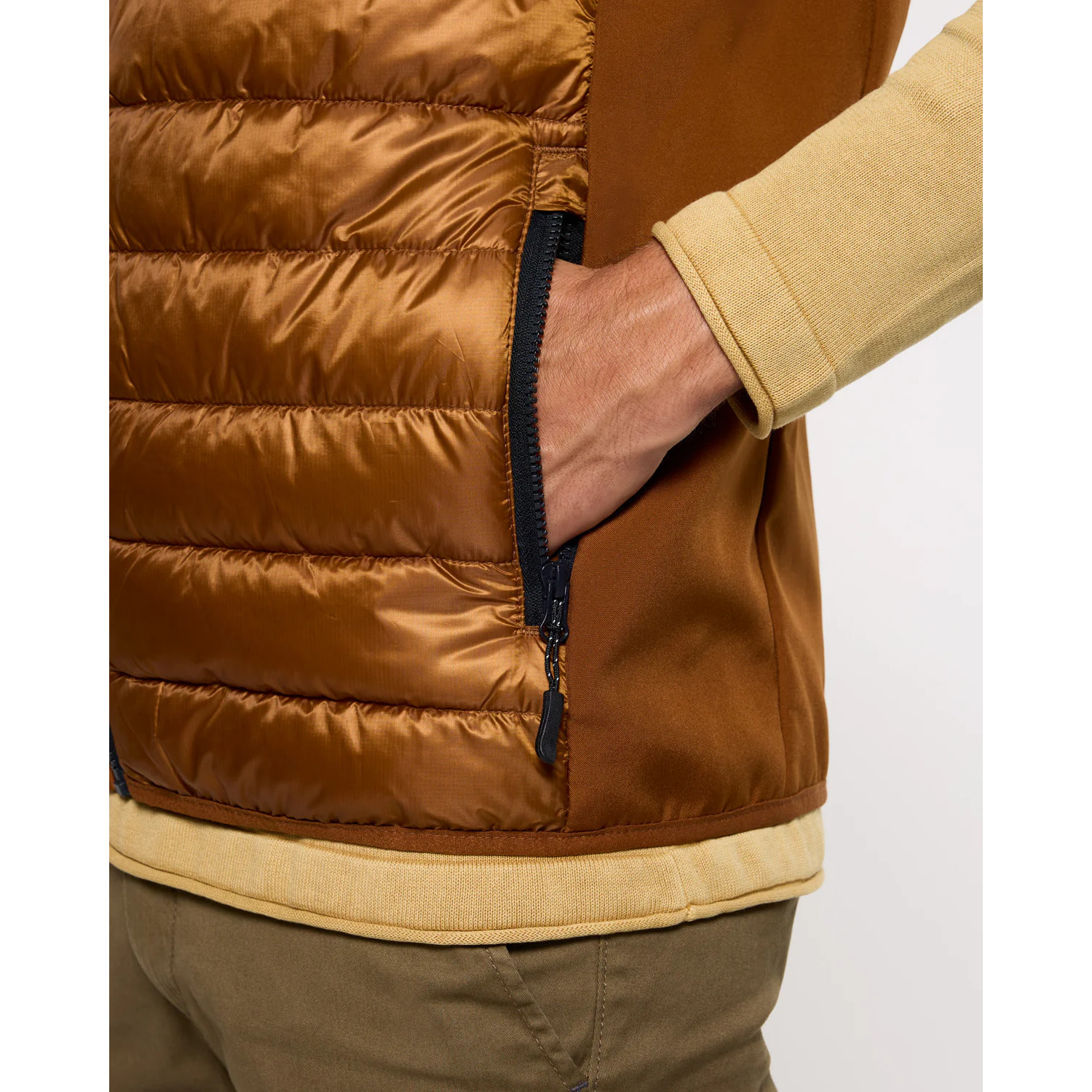 Chaleco Acolchado Marrón - Dinao