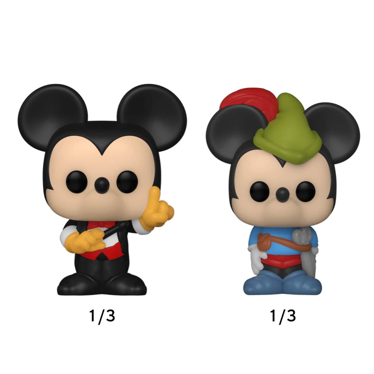 Bitty POP Disney - Goofy Chip e Minnie e Personaggio a sorpresa Funko