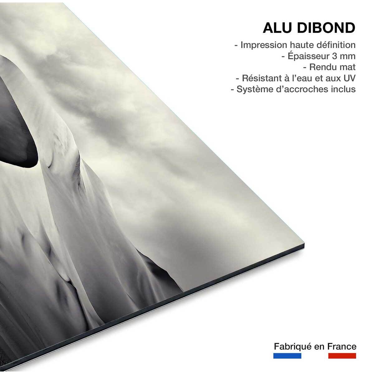 Tableau désert du ténéré Tableau alu Dibond