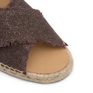 Sandalia plana slip-on Palmera 2cm