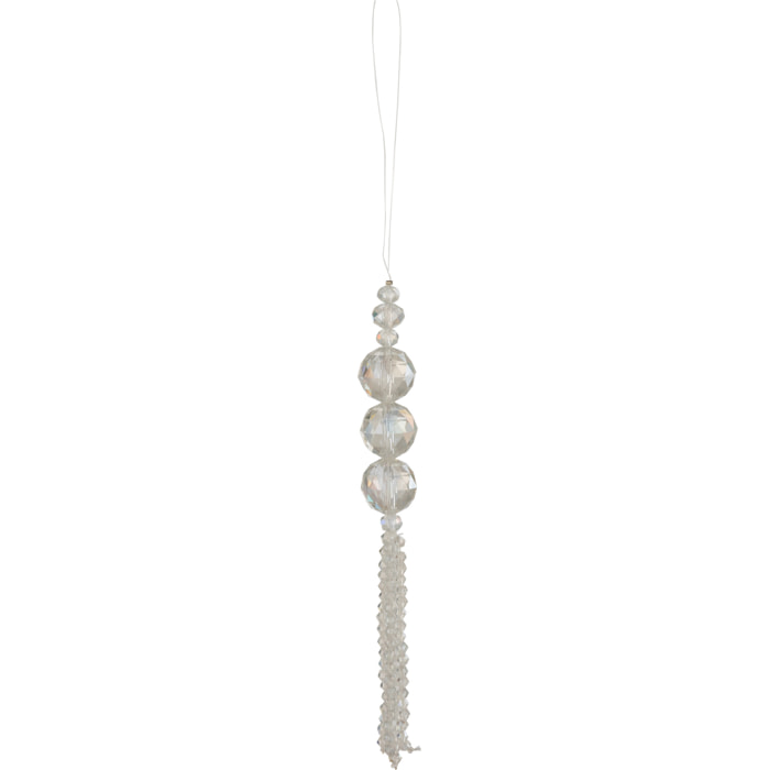 J-Line suspension Perlés - plastique - blanc - small - 3 pcs