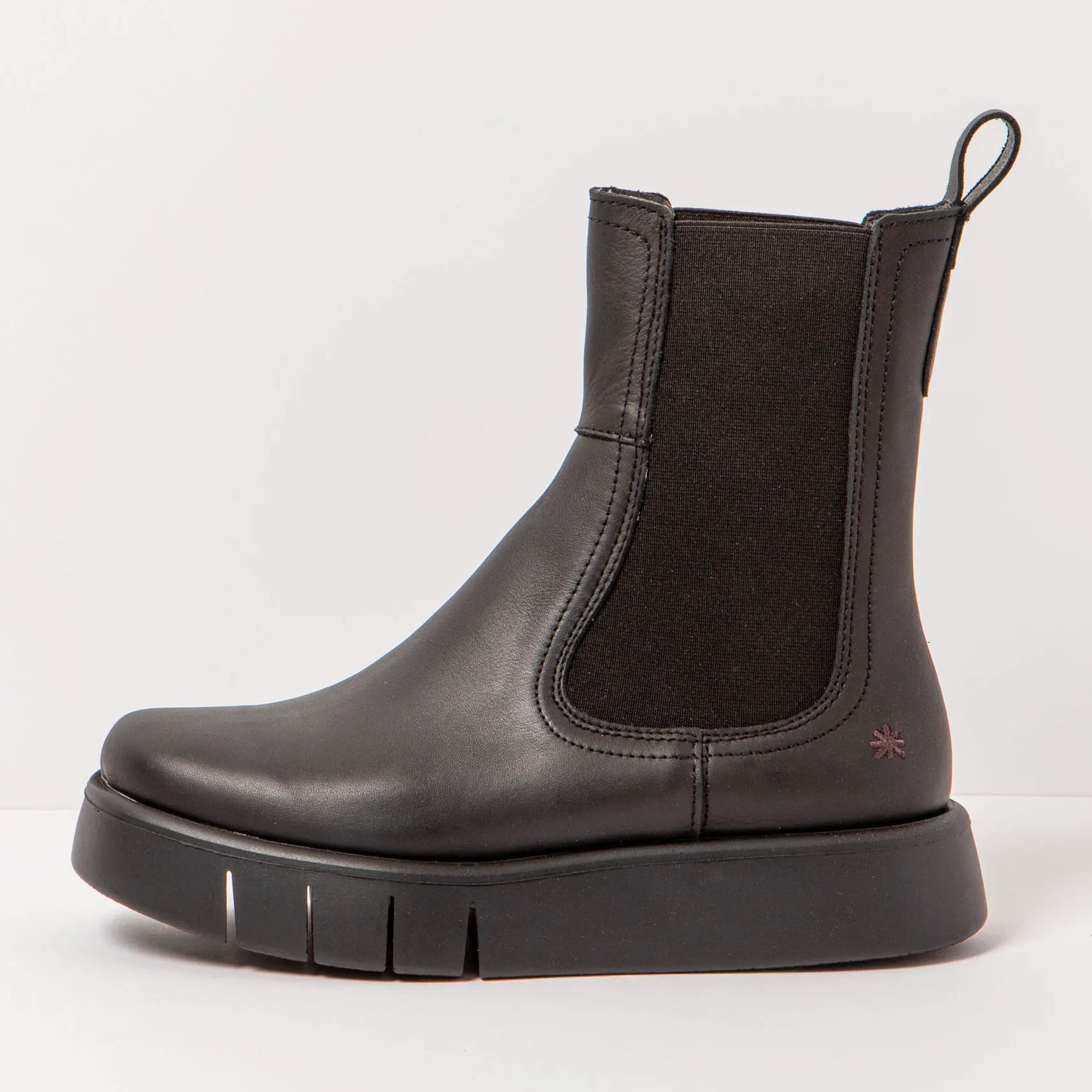 Botines 1345 NAPPA BLACK/ MALAGA color Black